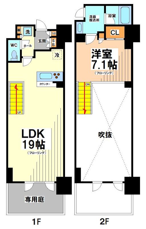 レジディア杉並方南町 間取り