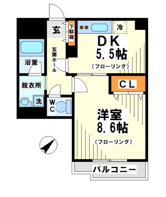 グランドール調布　当店限定物件 間取り