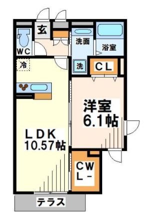 SYハイアⅡ  間取り