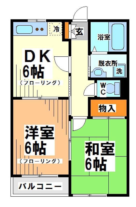 メープルアイ   間取り