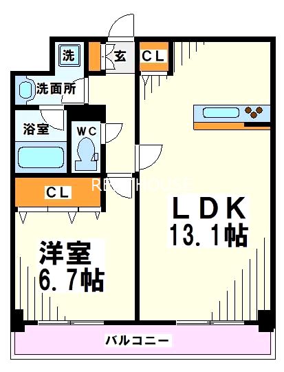 プロスペランド府中  間取り