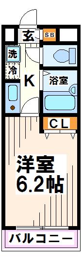 ドミール府中  間取り