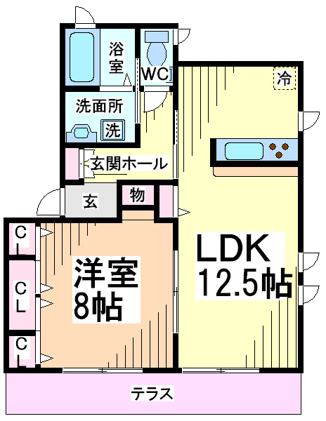 ヘリオドール久我山  間取り