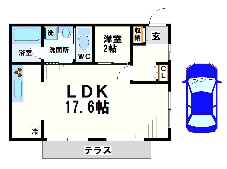 BIG TREE ハウス   間取り
