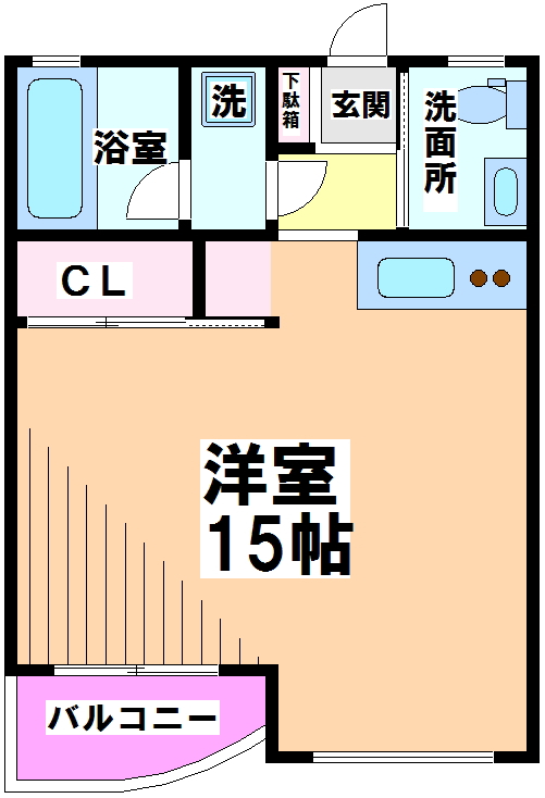 メゾンアンドー 間取り