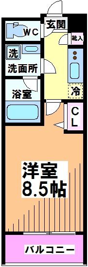 ガーラアヴェニュー明大前 間取り