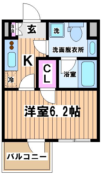 ステージグランデ府中東  間取り