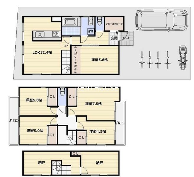 東つつじヶ丘3丁目戸建 間取り