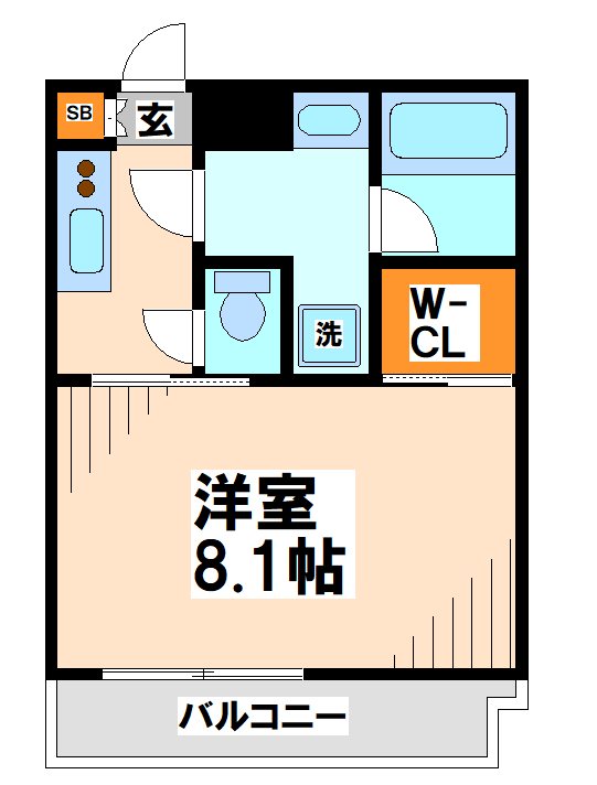 ZOOM調布  間取り