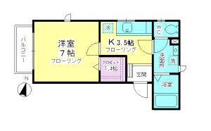 クレール浜田山 間取り