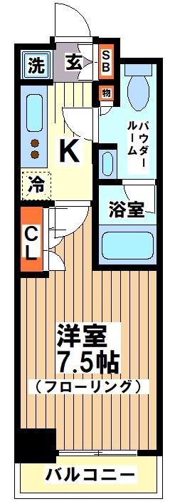 ボヌールステージ笹塚  間取り