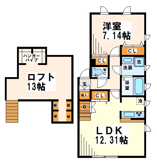 プリマチャオ府中  間取り
