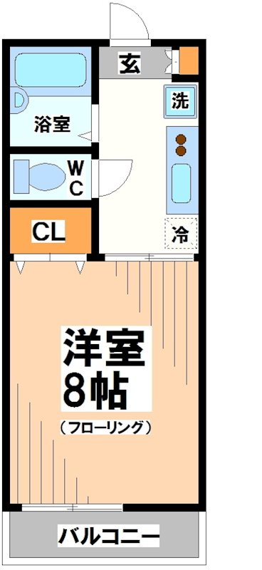 エルデ明大前 間取り