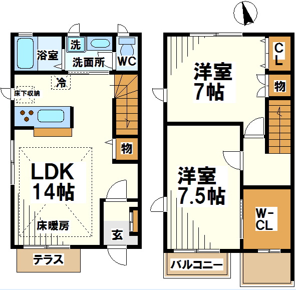 アルシオネ柴崎  間取り