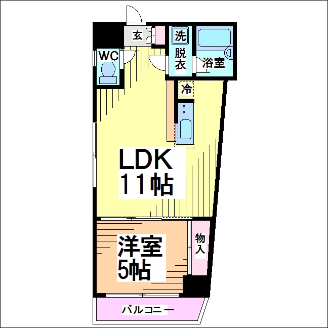レンツェン松庵  間取り