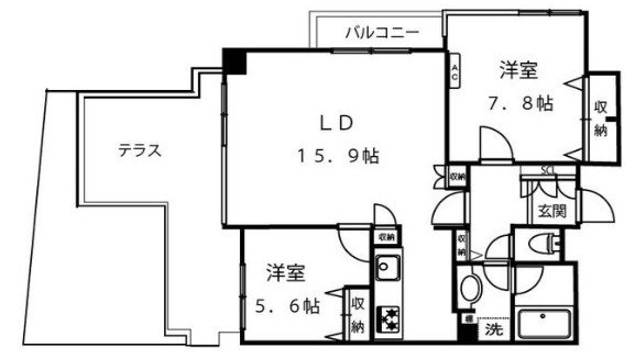 ガーデン杉並方南 間取り