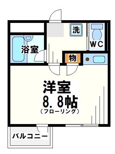メインビル調布  間取り