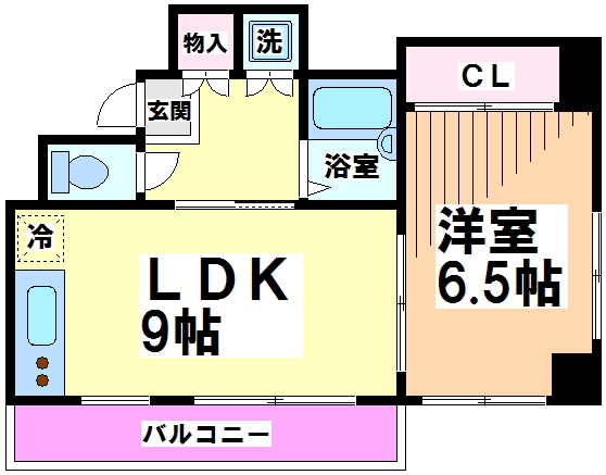 ボナールイズミ 間取り図