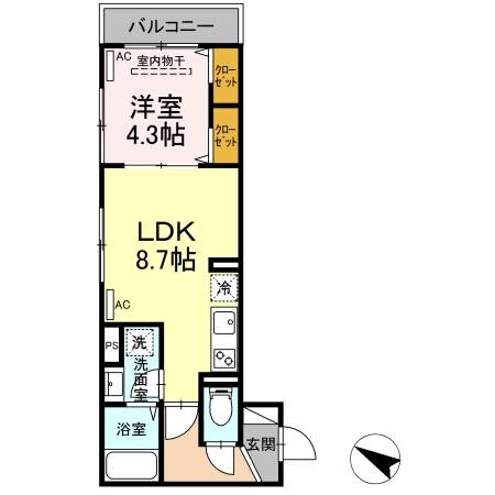ACT下高井戸 間取り図