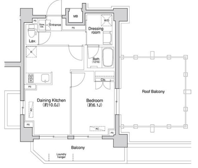 プライマル方南町 間取り図