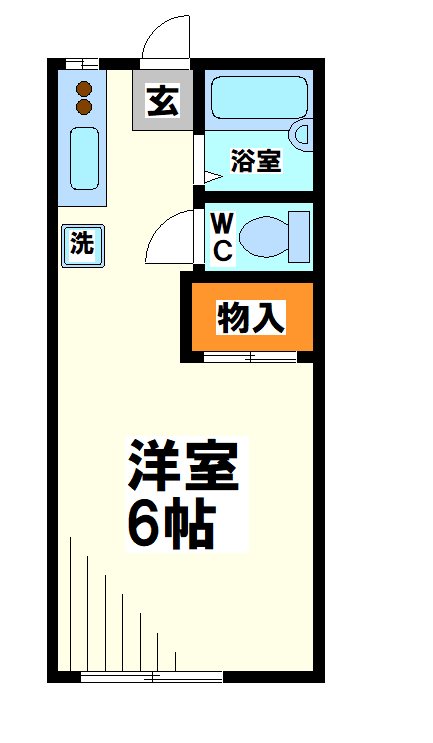 ミツフジハイツ  間取り