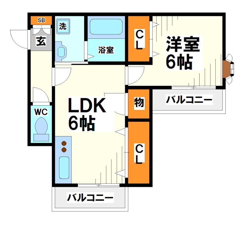 ラウレール    間取り