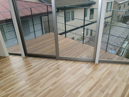 MTUHAUS ベランダ