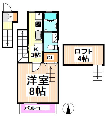 サンライズ  間取り