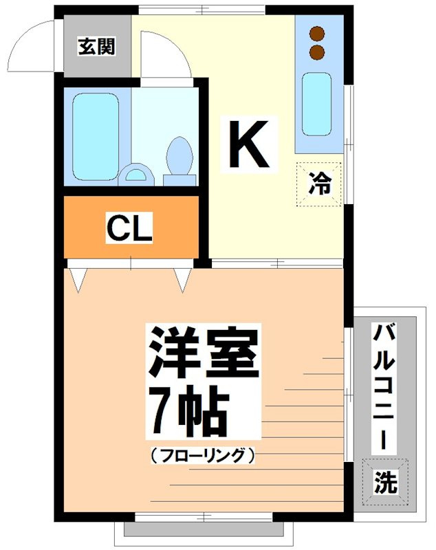吉野ハイツ 間取り
