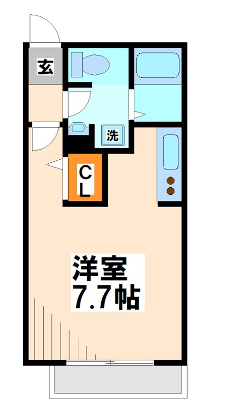 ボルベールアサヒ  間取り