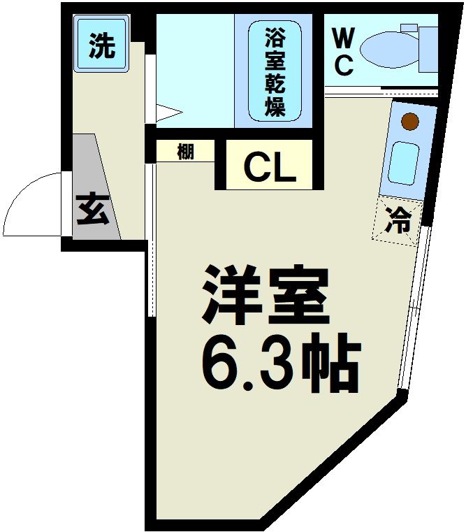 DIO下北沢  間取り
