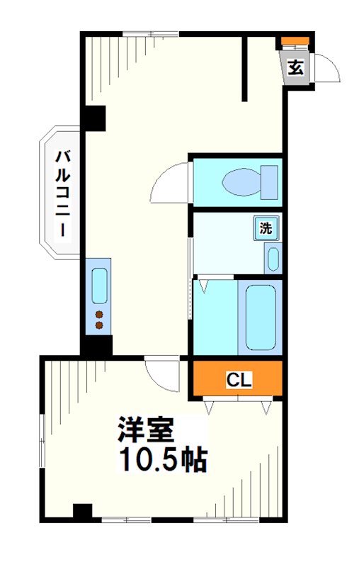 ビューラー433   間取り