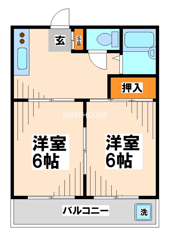 エステート田園 間取り