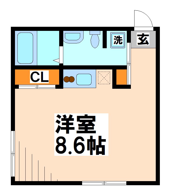 パストラル狛江  間取り