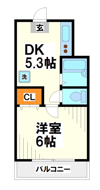 コーポタムラ 間取り