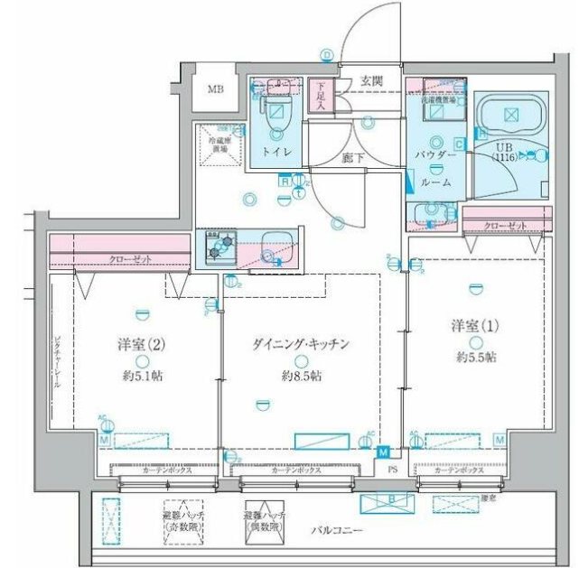 ジェノヴィア白糸ガーデン 間取り