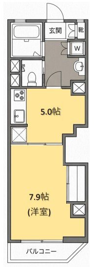 更竹ハイツ 間取り