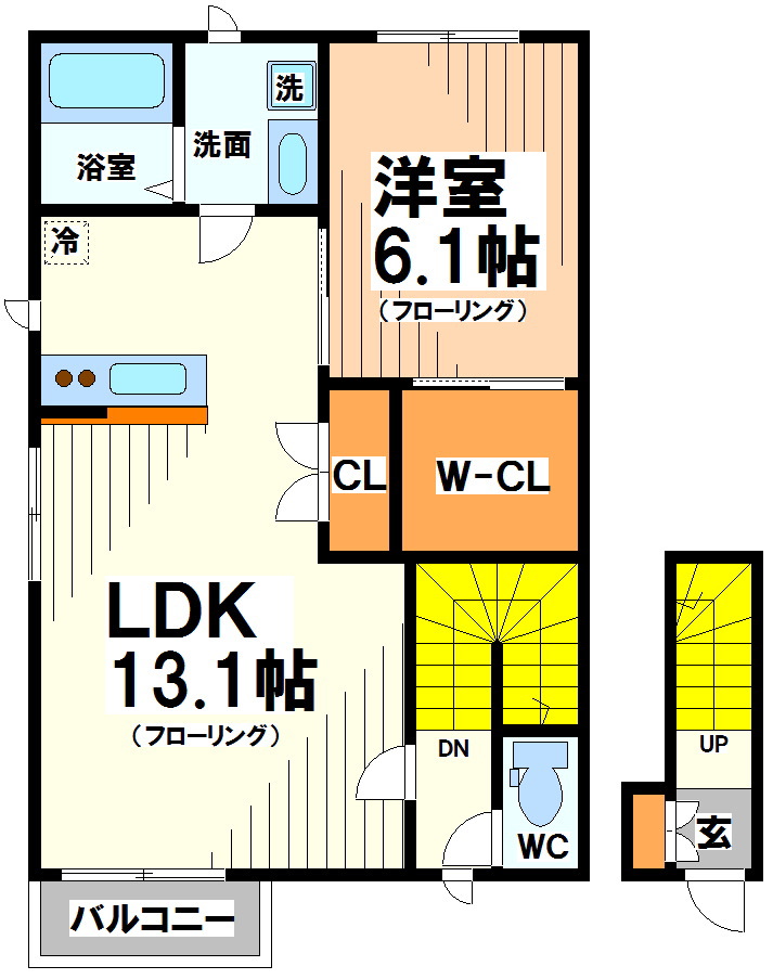 ヴィクトワール下高井戸 間取り