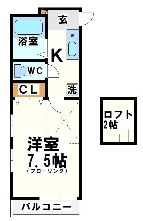 ネット西調布  間取り
