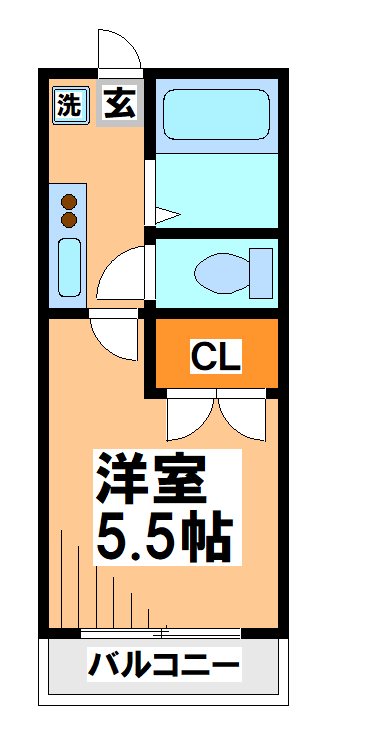 メゾンドボナール　 間取り