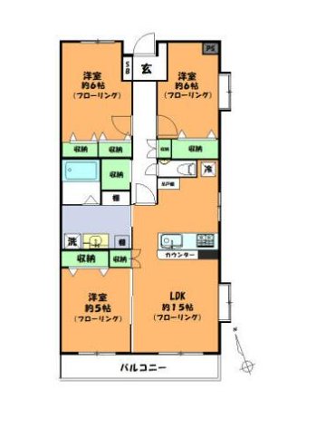 ターンドール 間取り