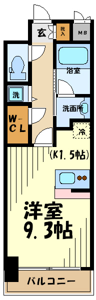 クール  間取り