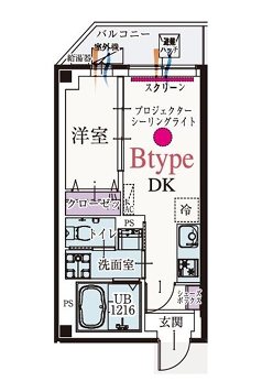 ビーカーサ調布サウスコートセカンド   間取り