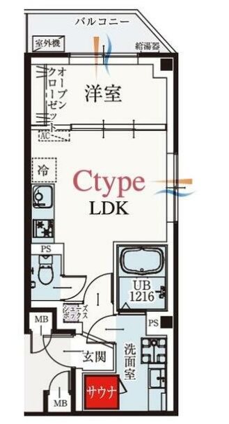 ビーカーサ調布サウスコートセカンド   間取り