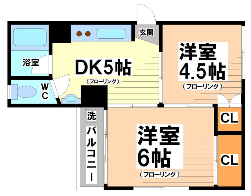 コーポ西村 間取り