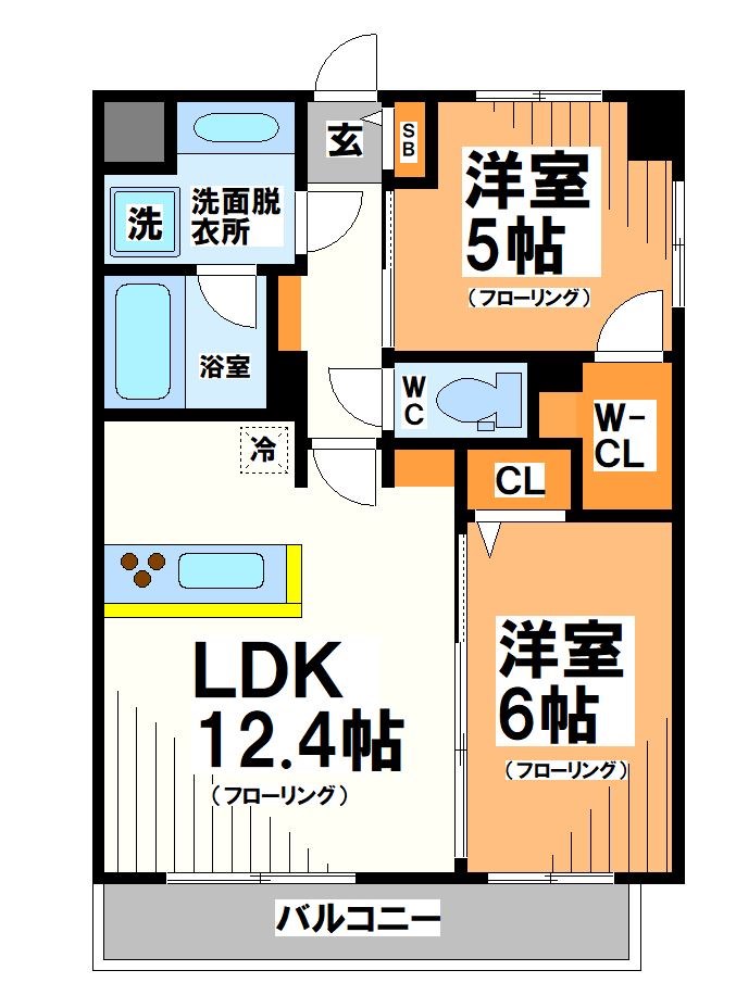 イングフレイ  間取り