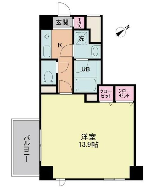 コートプラザ調布    間取り