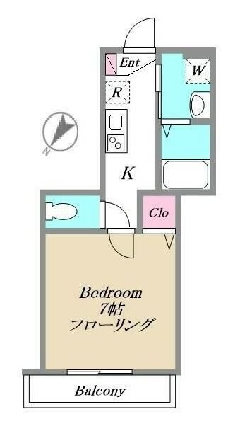 エントラ―ダ狛江  間取り