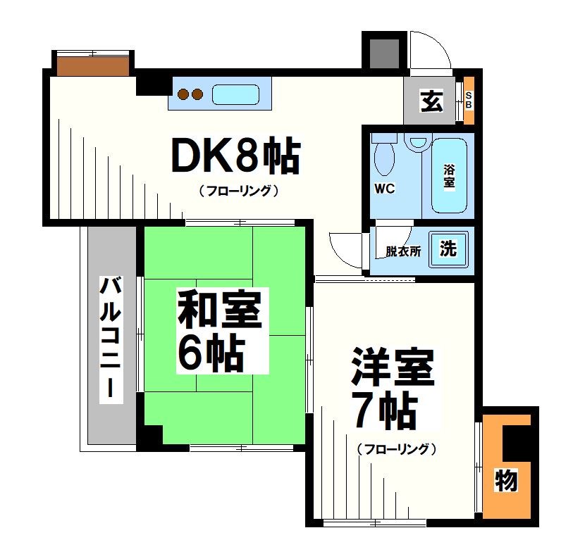 プラザ20 (PLAZA20)　当社管理物件 間取り