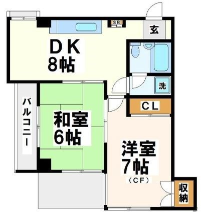 プラザ20 (PLAZA20)　当社管理物件 間取り